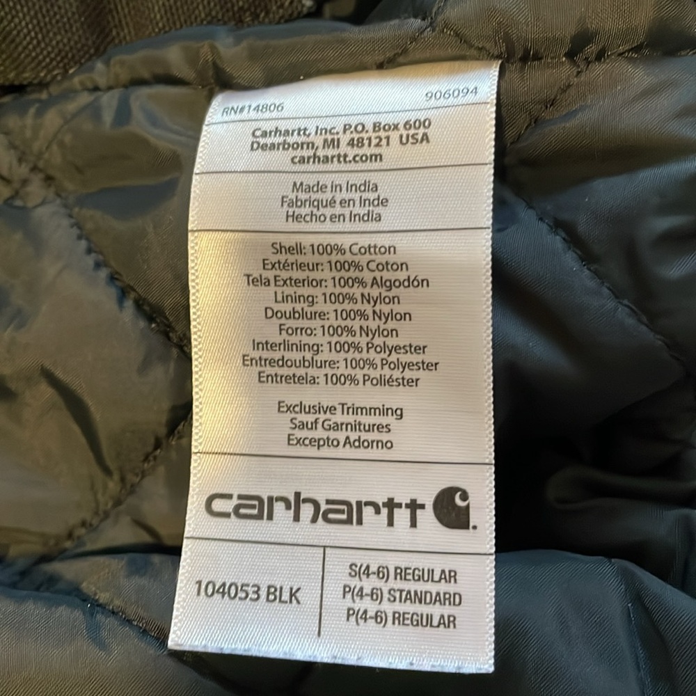 Carhartt Black Utility Jacket - Picture 5 of 9